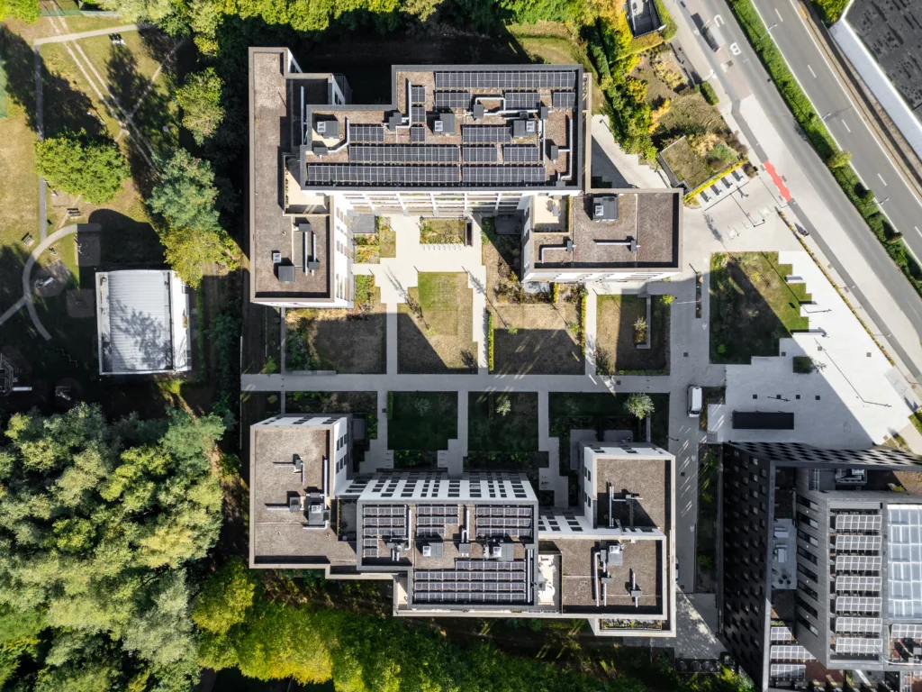 Immeuble géré par ASVEDEC à Auderghem