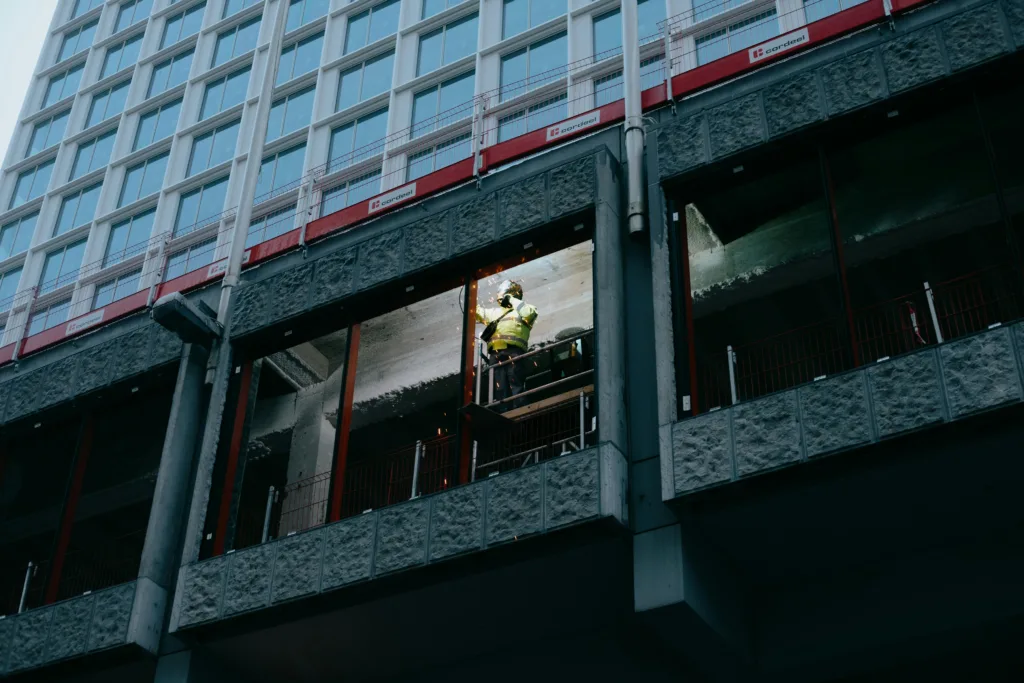 Travaux dans une copropriété de Bruxelles